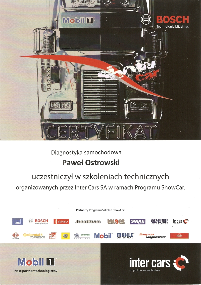 Certyfikat 2